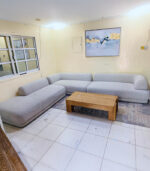 Modern Low-Profile L-Shaped Sectional Sofa (Light Grey) | Used Sofa & Living Room Sofa - Image 2