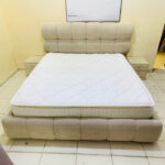 Used King Bed with Mattress and 2 Side Tables | Second Hand King Bedroom Set