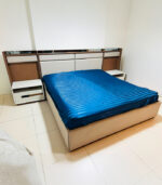 Used King Size Bed Set with Mattress & 2 Side Tables | Quality Used Furniture