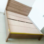 Wooden King Bed Frame with Mattress | Quality Used Furniture