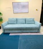 Ikea 3-Seater Sofa Bed with New Upholstery | Used Sofa & Living Room Sofa