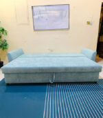 Ikea 3-Seater Sofa Bed with New Upholstery | Used Sofa & Living Room Sofa - Image 2