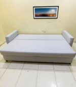 Ikea 3-Seater Sofa Bed with New Upholstery | Used Sofa & Living Room Sofa - Image 2