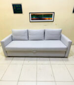 Ikea 3-Seater Sofa Bed with New Upholstery | Used Sofa & Living Room Sofa