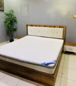 Pre-Owned King Size Bed Set with Mattress & 2 Side Tables — Used Master Bedroom Furniture - Image 2