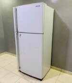 Hitachi Double Door Refrigerator with Top Freezer in White | Used Fridge & Pre-Owned Kitchen Appliance