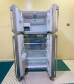 Hitachi 4-Door Glass Finish Refrigerator with Water Dispenser | Used Multi-Door Fridge & Pre-Owned Kitchen Appliance - Image 2