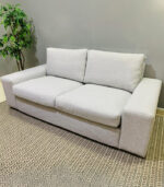 Ikea 2 Seater Sofa in Light Grey Fabric | Used Loveseat & Pre-Owned Living Room Furniture - Image 2