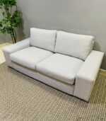 Ikea 2 Seater Sofa in Light Grey Fabric | Used Loveseat & Pre-Owned Living Room Furniture - Image 3