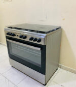 Nikai 90x60cm 5-Burner Freestanding Gas Cooker with Grill & Turnspit | Used Gas Stove & Pre-Owned Kitchen Appliance - Image 2