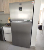 Terim Top Freezer Refrigerator in Silver | Used Double Door Fridge & Pre-Owned Kitchen Appliance