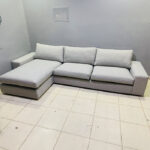 Pre-Owned IKEA L-Shape Sofa – Modern Fabric Sectional Couch