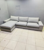Pre-Owned IKEA L-Shape Sofa – Modern Fabric Sectional Couch
