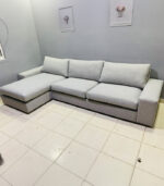 Pre-Owned IKEA L-Shape Sofa – Modern Fabric Sectional Couch - Image 3