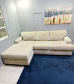 Pre-Owned L-Shape Sofa – Modern Fabric Sectional Couch