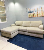 Pre-Owned L-Shape Sofa – Modern Fabric Sectional Couch - Image 2