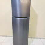 Super General Double Door Refrigerator with Top Freezer in Dark Grey | Used Fridge & Pre-Owned Kitchen Appliance