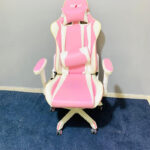 Pre-Owned Blitzed Pink & White Ergonomic Gaming Chair