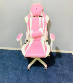 Pre-Owned Blitzed Pink & White Ergonomic Gaming Chair